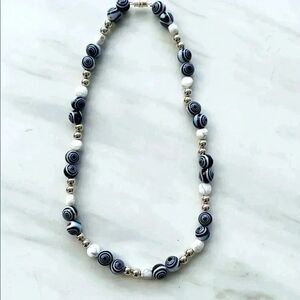 Hand Made Glass Beaded Necklace